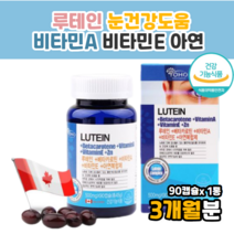 루테인징크 루태인아연 루테인 효과 복용법 먹는법 70대 80대 남성 먹는 삼키는 알약 모양 정 캡술 캡슐