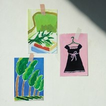 기타 리틀띵 포스트 카드 part 03, 11 군고구마
