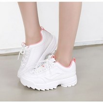 하나넬 디스코 여성키높이운동화 패션운동화 여성운동화 통굽