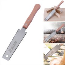 컷쇼일본 핸드 톱 3 개의 측면 스테인리스 스틸 풀 미끄럼 방지 나무 손잡이가 있는 플러시 컷 트림 310m, 01 Ship Within 24 Hours