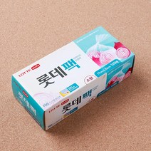 비투비월드 100매 롯데위생팩 NEW 알뜰형(소), 단품