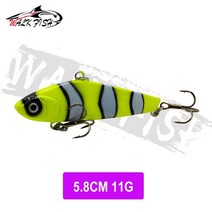 도보 물고기 침몰 진동 낚시 미끼 10g 14g 18g 22g 하드 인공 VIB 겨울 얼음 파이크 태클 Isca Pech, 26 Type C-11g