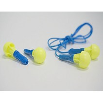 3M 귀마개-PUSH INS 수면귀마개 소음방지 이어플러그, PUSH Ins-유줄 (1001)
