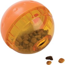고양이먹이퍼즐 고양이간식장난감 노즈워크OurPets Dispensing Dog Toy an, 01 IQ 트릿 볼 7.6cm(3인치)