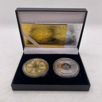 기념주화 비트코인선물 모형소품2in 1 박스 비트코인/이더리움/라이트코인/대시/리플/모네로/EOS Binance V, 11 SET28