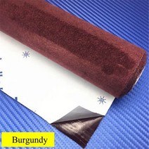 스웨이드 합성 가죽 원단 접착 벨벳 천 자동차 인테리어 캐주얼대 DIY 직물 20 cm 40 50/100 x 149cm, Wine_100x145cm