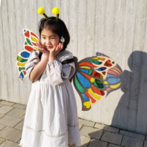 날아라 알록달록 무지개 나비키트 썬캐쳐