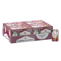 산펠레그리노 석류 오렌지 이탈리안 스파클링 Sanpellegrino Pomegranate and Orange Italian Sparkling Drinks 330ml 24개