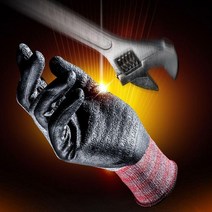 절연장갑/안전장갑 3M 프로그립3000MAX 안전 반코팅 작업장갑 L 10개