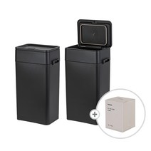 프랑코 모노스탠드 휴지통 10L (비닐포함), 블랙