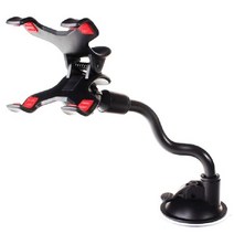 360 학위 회전 홀더 자동차 대시 보드 브래킷 전화 마운트 스탠드 전화 홀더 범용, 검은색, 1개