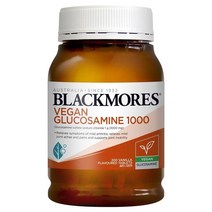 New ZeaLand직구 블랙모어스 Vegan Glucosamine 1000 Vegetarian DF 바닐라 맛 200tab 1pack, 수량, 상세참조