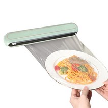 자동 랩핑기 업소용 핸드 커터가 있는 랩 디스펜서 슬라이드 커터 앰프가 있는 자기 집착 필름 디스펜서 흡입 컵 리필 가능한 알루미늄 호일 앰프 왁스 종이, 회색
