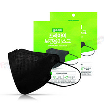 wedo 프리아이 대형블랙100매황사보건용마스크KF94국내생 (6530798), 블랙100