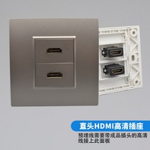 TV 숫자 암장 멀티미디어 패널 4KH 고선명 HDMI케이블, T17-2개 HDMI그레이