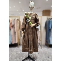 써스데이아일랜드 프릴 카라 원피스(T226MOP137W)(2265624)