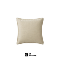 [MUJI] 프렌치 리넨 워싱 쿠션 커버 43x43 깔끔 무지 커버