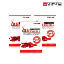 일양 크릴오일100% 1000mg 30캡슐 순수오일 인지질 아스타_유통기한 23. 08.10, 3박스