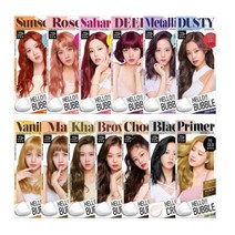 T-MALL 미쟝센 헬로버블 폼 컬러 염색 (12컬러 ) 손상 걱정없이 선명한 컬러! 셀프 염색, 7K-애쉬카키브라운