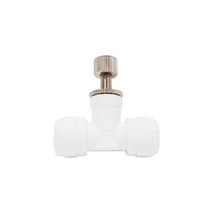 AQUA정수기 유량조절밸브 9.5mm(3 8) 미세조절 원터치피팅