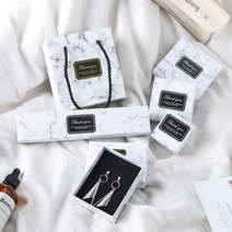 KD 쥬얼리 선물포장 상자 귀걸이 목걸이 반지 케이스, 대리석가방(11 x 12 x 6 cm), 1개