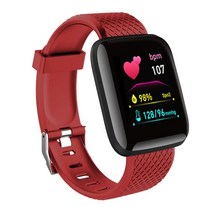 스마트워치 골프 시계 미 워치 수영 에디션 에어 기어핏 4lte 위치추적 fitbit 밴드 티렉스 프로 시계폰 방수, 빨간색