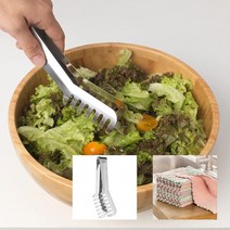 이케아온라인몰 스텐 샐러드 파스타 스파게티 서빙 집게+다용도행주, SKOGHAL X 1개 +다용도행주