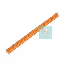 알루미늄 삼각 스케일자(30cm) (브론즈) 제도 저배율, 상세페이지 참조
