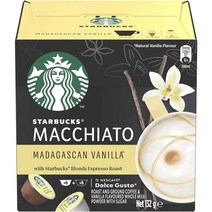 스타벅스 마키아토 마다가스칸 바닐라 블론드 에스프레소 로스트 12캡슐 Starbucks Macchiato Madagascan Vanilla Blonde Espresso Roast, 1팩