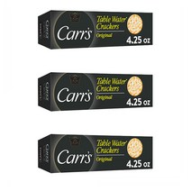 카스 테이블 워터 크래커 오리지널 120g 3팩 Carrs Table Water Crackers Original, 3개