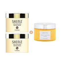 [산뜻한 영양크림+고보습 영양크림] 코리아나 쉬니즈 산뜻촉촉 트러플 영양크림 2개+고보습 허니 콜라겐 크림 100ml 1개