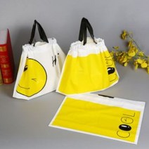 포켓 주머니 포장 비닐 봉투 소형 스마일 50매