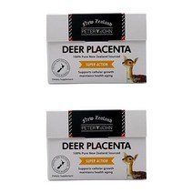 피터앤존 디어 플라센타 사슴 태반 60캡슐 2팩 -사은품(뉴질랜드) Peter&John Deer Placenta