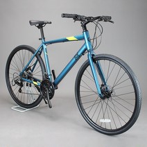 오투휠스 HMD7 입문용 하이브리드 자전거 21단 700C, 화이트 - 510, 반조립-택배배송