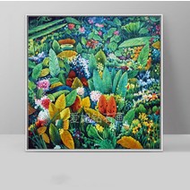 세계명화 DIY 보석십자수 유럽식 세계명화 DIY 스퀘어 다이아몬드 아쿠아 모네 가든 시추점 드릴링-96193, 하이엔드 스퀘어 큐빅:150X150cm