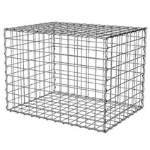 게비온 개비온 담장 돌망태 철망 사각철망 시공 정원, 메시 5X10 LWH 1X0.3X0.3