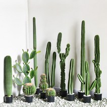 하이따거 진짜같은선인장 인조 실내녹색식물 인테리어조화나무, 1개, 1.1M