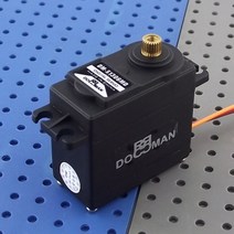 DOMAN RC DM-S1306MD 56g/0.16s/13.5kg.cm 금속 기어 360 도 연속 회전 로봇 사용 13kg 디지털 서보, 단일옵션