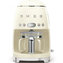 Smeg DCF02 레트로 필터 커피 머신, 크림