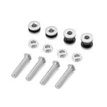 할리 데이비슨 Softail 브레이크 아웃 2013- 바이크 오토바이 분리 시시 바 승객 등받이 안장 가방 도킹 하드웨어 키트, 01 90303020