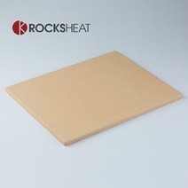 ROCKSHEAT ROCKSHEAT 베이킹스톤 피자 빵판 지에라오븐호환, 1개