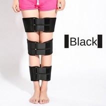 다리 유형 교정 벨트 o-x-leg 교정 벨트 나노 패브릭 더 강한 마법 조정 핑크 bule 블랙 m l xl xxl 밴드, 협력사, 검은색, l