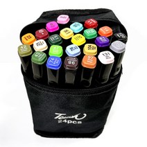 모나미 유성매직 24색 세트 유성 매직 칼라 마커 마카펜