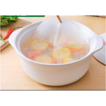Ogfaour국물기름 제거 필터종이 내열 기름흡수 라면 기름제거 60매 콘소매 스톡 육수, 12 pcs개