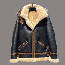 남성 가죽 자켓 후드 집업 레더 빅사이즈 리얼 바이커 재킷 6xl