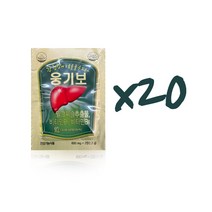 대웅생명과학 웅기보 간 피로회복 활력 에너지 밀크씨슬, 20포, 2정