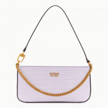 게스 게스 KATEY CROC MINI TOP ZIP SHLDR_K HM1A3A25LVT