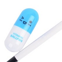 휴대용 알약디자인 판촉 뚜껑볼펜 3단형
