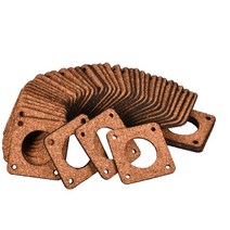 3D프린터 관련 부품 용품 4PCS Nema 17 스테퍼 댐퍼 모터 코르크 가스켓 Reprap 아이솔레이터 42 3D 프린터
