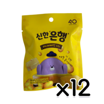 GS25 신한은행 허니버터맛 은행스낵과자 20g X 12개